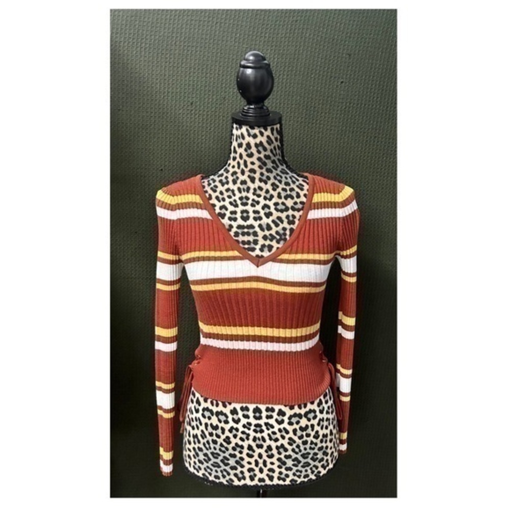 Striped No Boundaries Long Sleeved Sweater